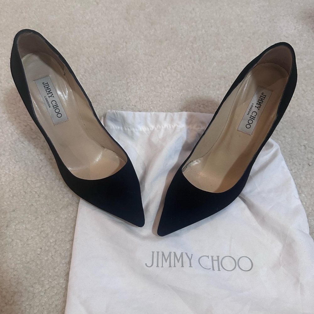 Jimmy Choo Black Women's Heels